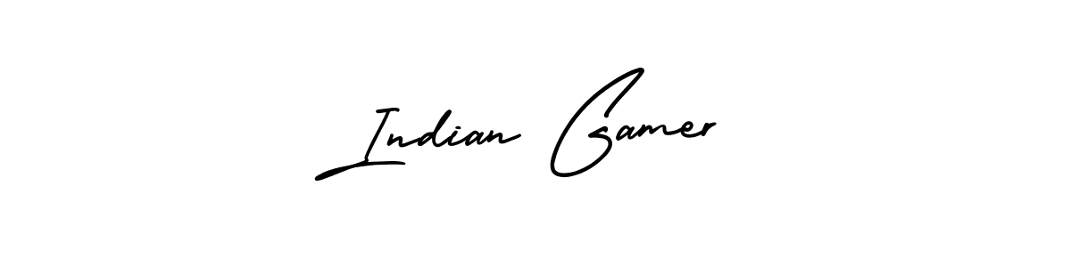 Also You can easily find your signature by using the search form. We will create Indian Gamer name handwritten signature images for you free of cost using AmerikaSignatureDemo-Regular sign style. Indian Gamer signature style 3 images and pictures png