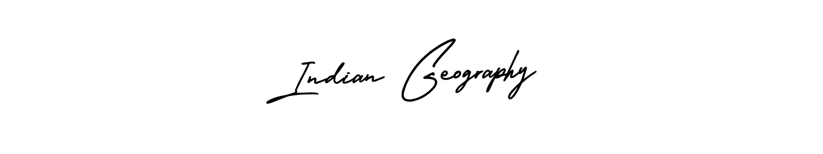 It looks lik you need a new signature style for name Indian Geography. Design unique handwritten (AmerikaSignatureDemo-Regular) signature with our free signature maker in just a few clicks. Indian Geography signature style 3 images and pictures png