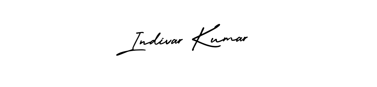 Indivar Kumar stylish signature style. Best Handwritten Sign (AmerikaSignatureDemo-Regular) for my name. Handwritten Signature Collection Ideas for my name Indivar Kumar. Indivar Kumar signature style 3 images and pictures png