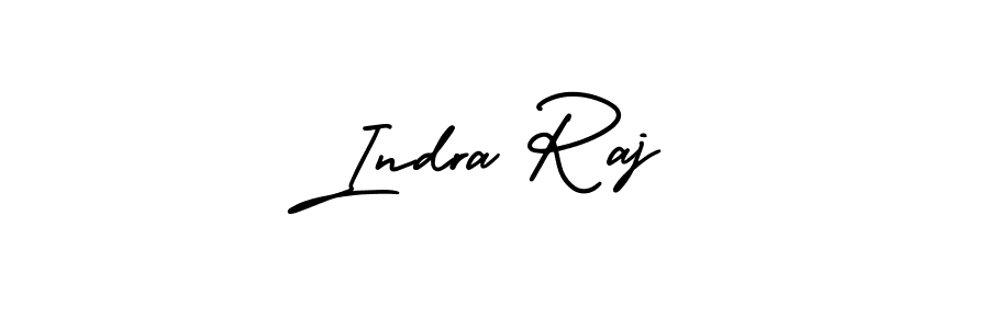 It looks lik you need a new signature style for name Indra Raj. Design unique handwritten (AmerikaSignatureDemo-Regular) signature with our free signature maker in just a few clicks. Indra Raj signature style 3 images and pictures png