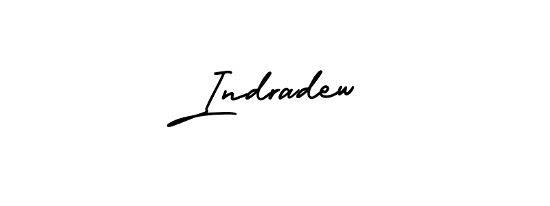 Make a beautiful signature design for name Indradew. Use this online signature maker to create a handwritten signature for free. Indradew signature style 3 images and pictures png