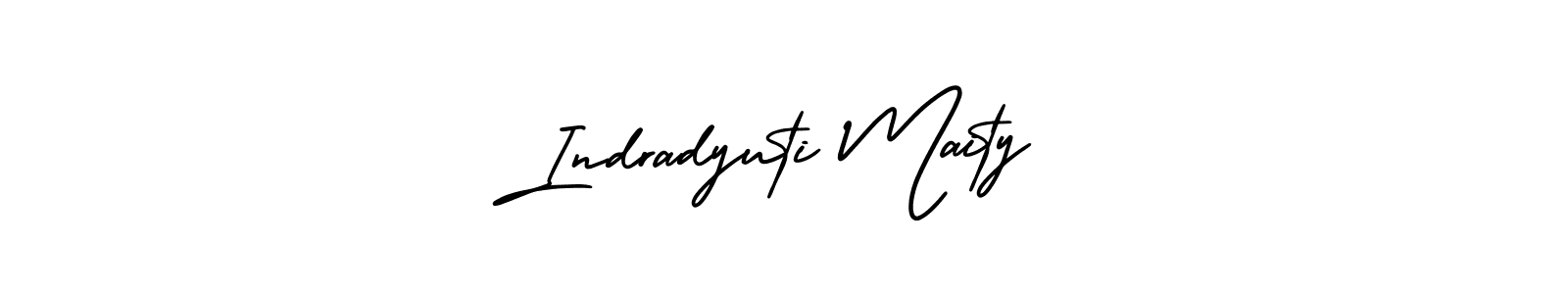 Here are the top 10 professional signature styles for the name Indradyuti Maity. These are the best autograph styles you can use for your name. Indradyuti Maity signature style 3 images and pictures png