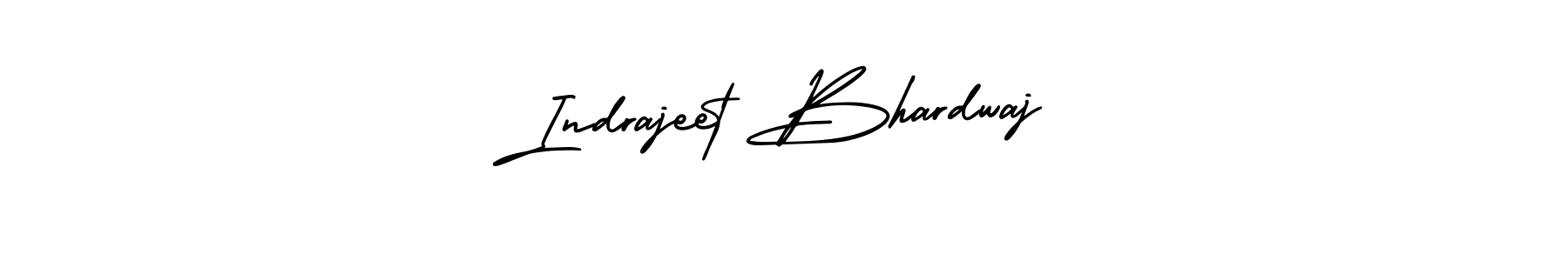 How to make Indrajeet Bhardwaj name signature. Use AmerikaSignatureDemo-Regular style for creating short signs online. This is the latest handwritten sign. Indrajeet Bhardwaj signature style 3 images and pictures png