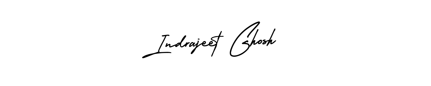 Indrajeet Ghosh stylish signature style. Best Handwritten Sign (AmerikaSignatureDemo-Regular) for my name. Handwritten Signature Collection Ideas for my name Indrajeet Ghosh. Indrajeet Ghosh signature style 3 images and pictures png