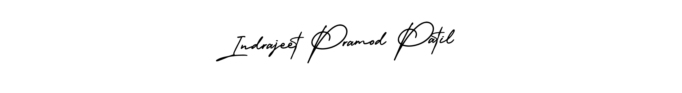 It looks lik you need a new signature style for name Indrajeet Pramod Patil. Design unique handwritten (AmerikaSignatureDemo-Regular) signature with our free signature maker in just a few clicks. Indrajeet Pramod Patil signature style 3 images and pictures png