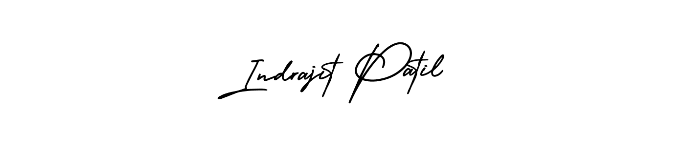 Also You can easily find your signature by using the search form. We will create Indrajit Patil name handwritten signature images for you free of cost using AmerikaSignatureDemo-Regular sign style. Indrajit Patil signature style 3 images and pictures png