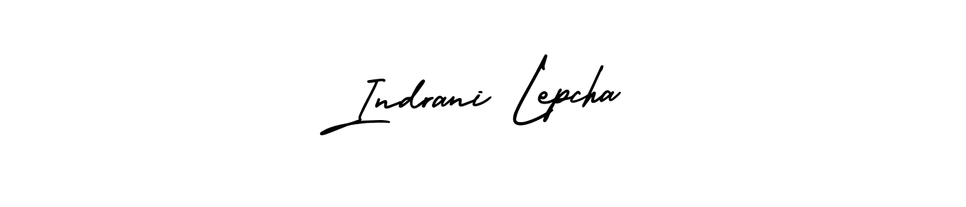 See photos of Indrani Lepcha official signature by Spectra . Check more albums & portfolios. Read reviews & check more about AmerikaSignatureDemo-Regular font. Indrani Lepcha signature style 3 images and pictures png