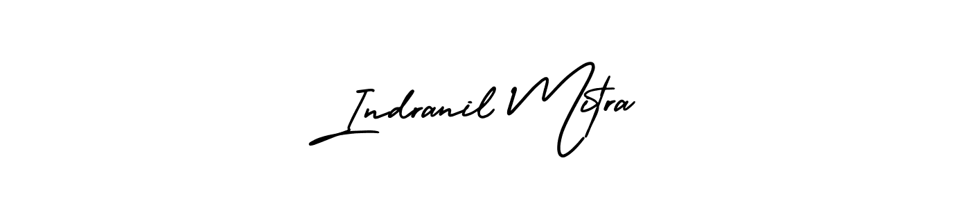 How to Draw Indranil Mitra signature style? AmerikaSignatureDemo-Regular is a latest design signature styles for name Indranil Mitra. Indranil Mitra signature style 3 images and pictures png