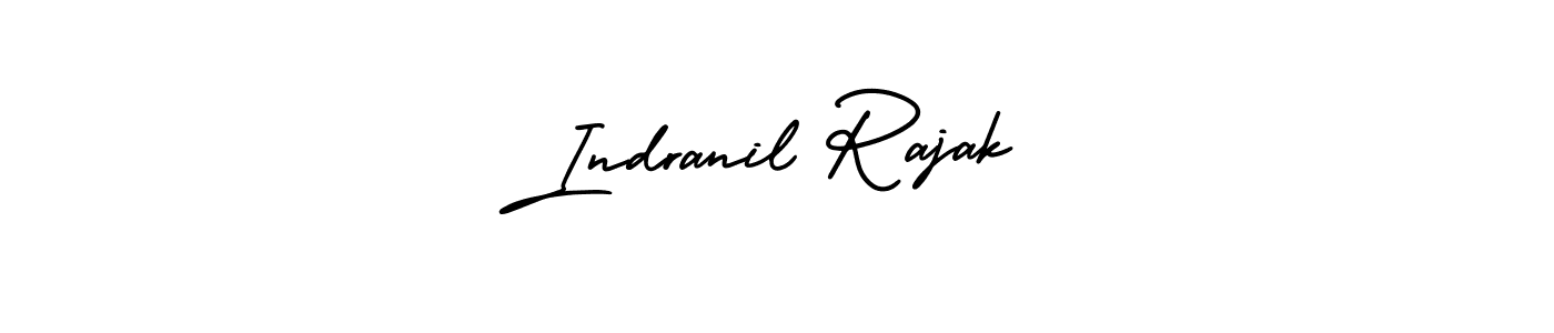AmerikaSignatureDemo-Regular is a professional signature style that is perfect for those who want to add a touch of class to their signature. It is also a great choice for those who want to make their signature more unique. Get Indranil Rajak name to fancy signature for free. Indranil Rajak signature style 3 images and pictures png