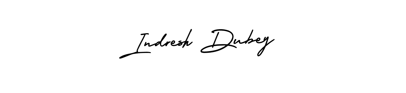 Best and Professional Signature Style for Indresh Dubey. AmerikaSignatureDemo-Regular Best Signature Style Collection. Indresh Dubey signature style 3 images and pictures png