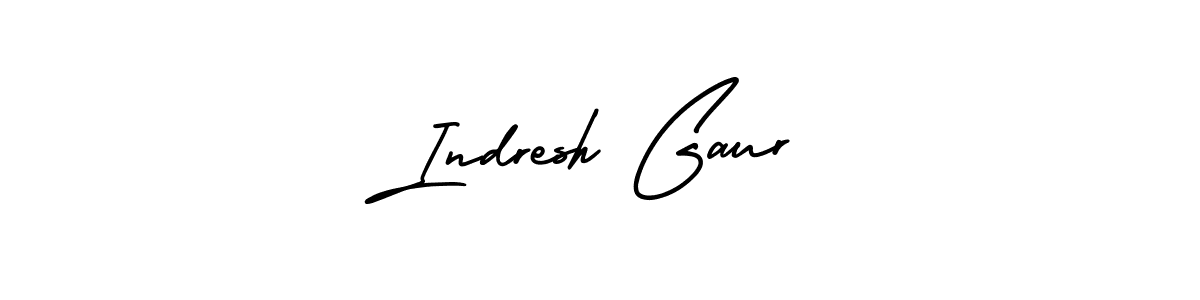 See photos of Indresh Gaur official signature by Spectra . Check more albums & portfolios. Read reviews & check more about AmerikaSignatureDemo-Regular font. Indresh Gaur signature style 3 images and pictures png
