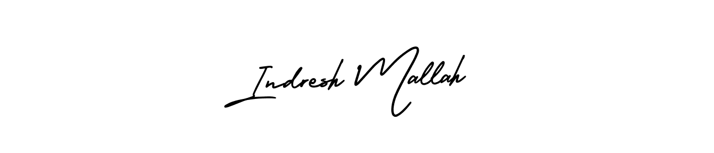 Here are the top 10 professional signature styles for the name Indresh Mallah. These are the best autograph styles you can use for your name. Indresh Mallah signature style 3 images and pictures png