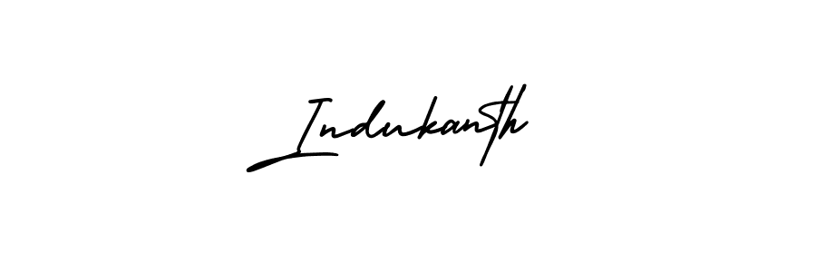 AmerikaSignatureDemo-Regular is a professional signature style that is perfect for those who want to add a touch of class to their signature. It is also a great choice for those who want to make their signature more unique. Get Indukanth name to fancy signature for free. Indukanth signature style 3 images and pictures png