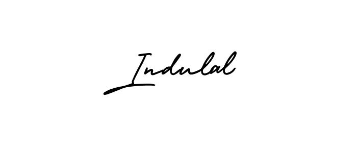 Make a beautiful signature design for name Indulal. Use this online signature maker to create a handwritten signature for free. Indulal signature style 3 images and pictures png
