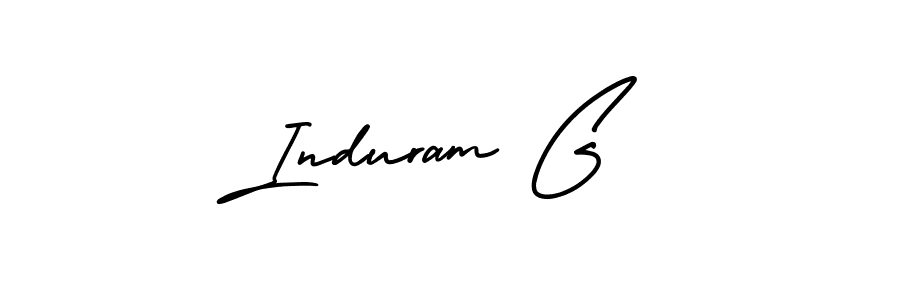 You can use this online signature creator to create a handwritten signature for the name Induram G. This is the best online autograph maker. Induram G signature style 3 images and pictures png