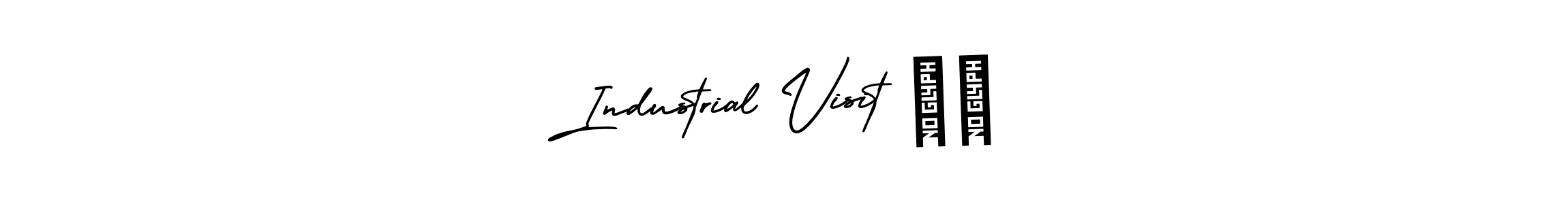 You can use this online signature creator to create a handwritten signature for the name Industrial Visit ❤️. This is the best online autograph maker. Industrial Visit ❤️ signature style 3 images and pictures png