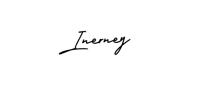 Best and Professional Signature Style for Inerney. AmerikaSignatureDemo-Regular Best Signature Style Collection. Inerney signature style 3 images and pictures png