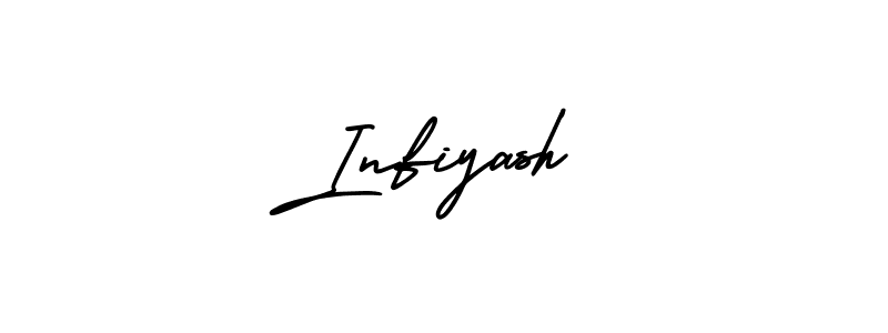 Also we have Infiyash name is the best signature style. Create professional handwritten signature collection using AmerikaSignatureDemo-Regular autograph style. Infiyash signature style 3 images and pictures png