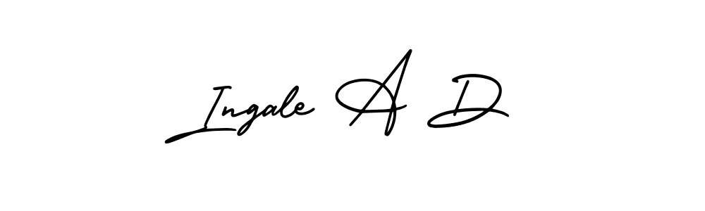 Here are the top 10 professional signature styles for the name Ingale A D. These are the best autograph styles you can use for your name. Ingale A D signature style 3 images and pictures png