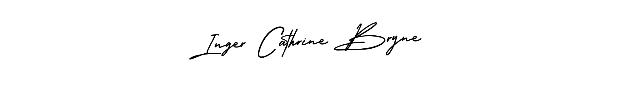 Also we have Inger Cathrine Bryne name is the best signature style. Create professional handwritten signature collection using AmerikaSignatureDemo-Regular autograph style. Inger Cathrine Bryne signature style 3 images and pictures png