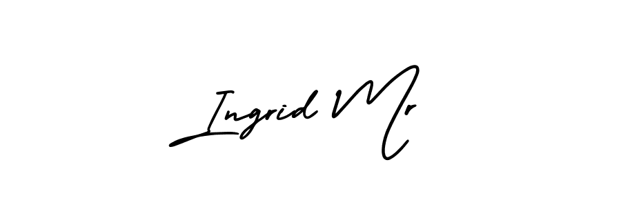 Use a signature maker to create a handwritten signature online. With this signature software, you can design (AmerikaSignatureDemo-Regular) your own signature for name Ingrid Mr. Ingrid Mr signature style 3 images and pictures png