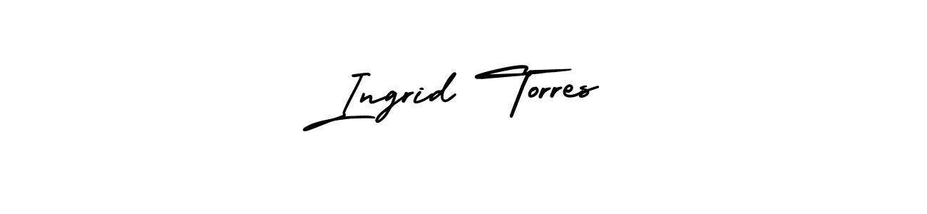 It looks lik you need a new signature style for name Ingrid Torres. Design unique handwritten (AmerikaSignatureDemo-Regular) signature with our free signature maker in just a few clicks. Ingrid Torres signature style 3 images and pictures png
