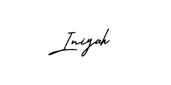 Also You can easily find your signature by using the search form. We will create Iniyah name handwritten signature images for you free of cost using AmerikaSignatureDemo-Regular sign style. Iniyah signature style 3 images and pictures png