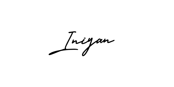 Best and Professional Signature Style for Iniyan. AmerikaSignatureDemo-Regular Best Signature Style Collection. Iniyan signature style 3 images and pictures png