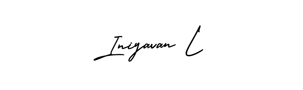 Check out images of Autograph of Iniyavan L name. Actor Iniyavan L Signature Style. AmerikaSignatureDemo-Regular is a professional sign style online. Iniyavan L signature style 3 images and pictures png