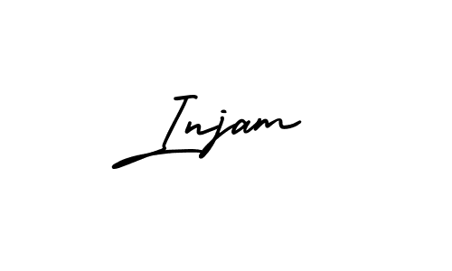 Once you've used our free online signature maker to create your best signature AmerikaSignatureDemo-Regular style, it's time to enjoy all of the benefits that Injam name signing documents. Injam signature style 3 images and pictures png