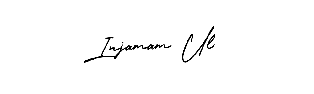 How to Draw Injamam Ul signature style? AmerikaSignatureDemo-Regular is a latest design signature styles for name Injamam Ul. Injamam Ul signature style 3 images and pictures png