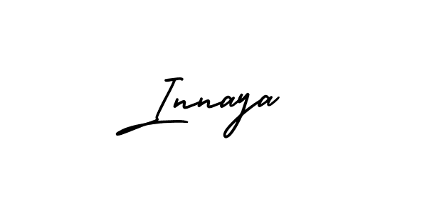 This is the best signature style for the Innaya name. Also you like these signature font (AmerikaSignatureDemo-Regular). Mix name signature. Innaya signature style 3 images and pictures png