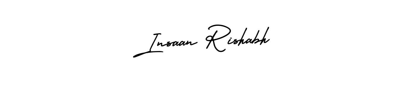 You can use this online signature creator to create a handwritten signature for the name Insaan Rishabh. This is the best online autograph maker. Insaan Rishabh signature style 3 images and pictures png