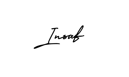 if you are searching for the best signature style for your name Insaf. so please give up your signature search. here we have designed multiple signature styles  using AmerikaSignatureDemo-Regular. Insaf signature style 3 images and pictures png