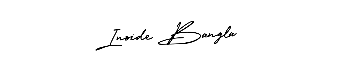 Make a beautiful signature design for name Inside Bangla. Use this online signature maker to create a handwritten signature for free. Inside Bangla signature style 3 images and pictures png