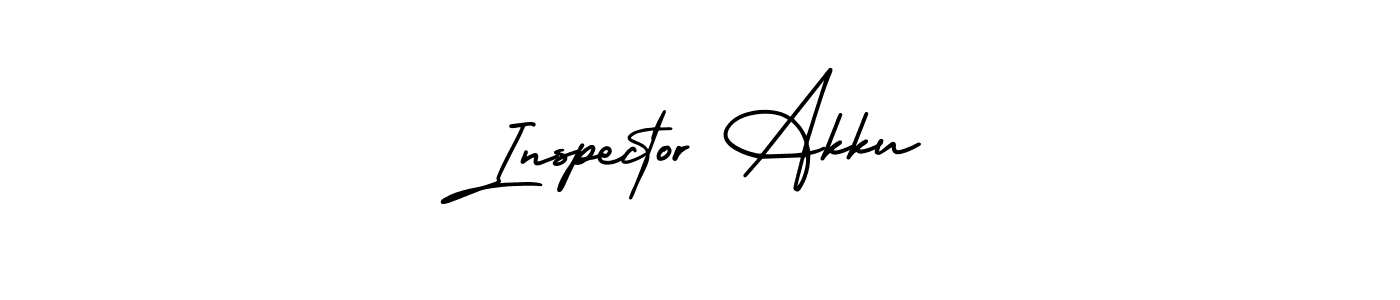 Make a short Inspector Akku signature style. Manage your documents anywhere anytime using AmerikaSignatureDemo-Regular. Create and add eSignatures, submit forms, share and send files easily. Inspector Akku signature style 3 images and pictures png