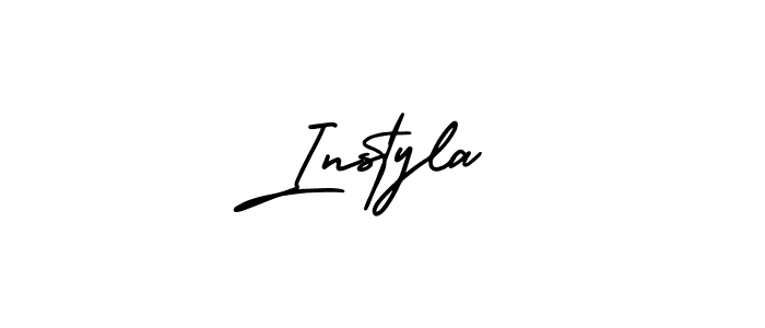 Instyla stylish signature style. Best Handwritten Sign (AmerikaSignatureDemo-Regular) for my name. Handwritten Signature Collection Ideas for my name Instyla. Instyla signature style 3 images and pictures png