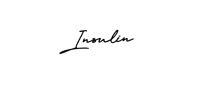 Use a signature maker to create a handwritten signature online. With this signature software, you can design (AmerikaSignatureDemo-Regular) your own signature for name Insulin. Insulin signature style 3 images and pictures png