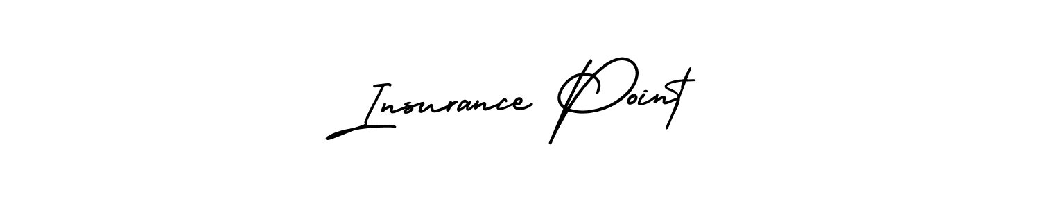 Make a beautiful signature design for name Insurance Point. With this signature (AmerikaSignatureDemo-Regular) style, you can create a handwritten signature for free. Insurance Point signature style 3 images and pictures png