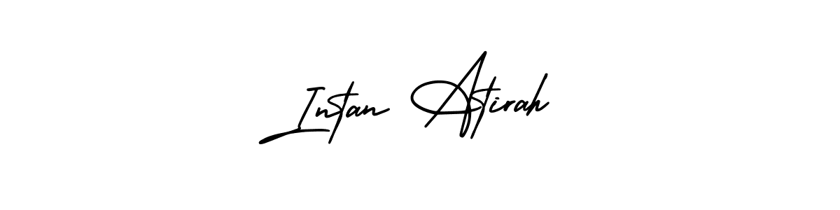 if you are searching for the best signature style for your name Intan Atirah. so please give up your signature search. here we have designed multiple signature styles  using AmerikaSignatureDemo-Regular. Intan Atirah signature style 3 images and pictures png