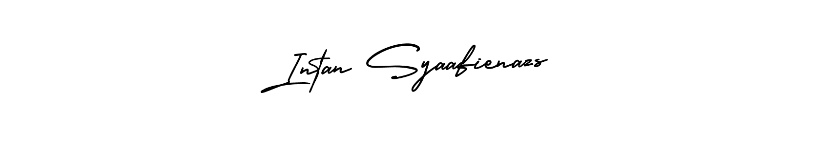 Make a beautiful signature design for name Intan Syaafienazs. Use this online signature maker to create a handwritten signature for free. Intan Syaafienazs signature style 3 images and pictures png