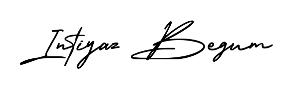 Download transparent PNG signature for name Intiyaz Begum styled with AmerikaSignatureDemo-Regular font. Ready to paste directly into PDF and Word agreements. Intiyaz Begum signature style 3 images and pictures png