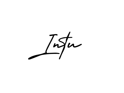 Similarly AmerikaSignatureDemo-Regular is the best handwritten signature design. Signature creator online .You can use it as an online autograph creator for name Intu. Intu signature style 3 images and pictures png
