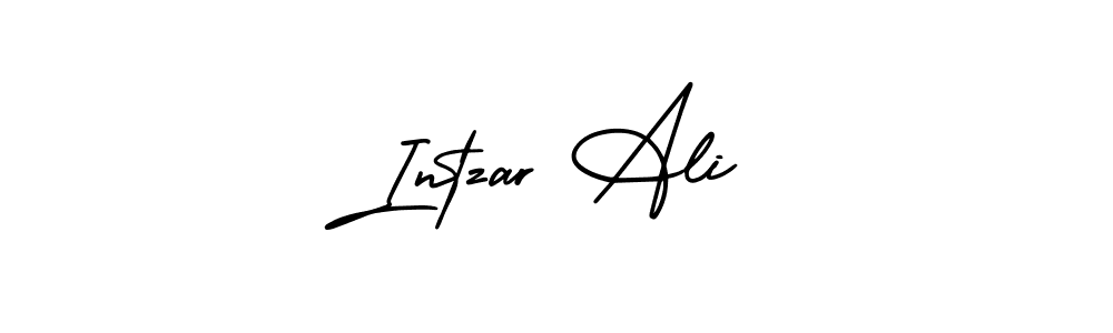 Best and Professional Signature Style for Intzar Ali. AmerikaSignatureDemo-Regular Best Signature Style Collection. Intzar Ali signature style 3 images and pictures png