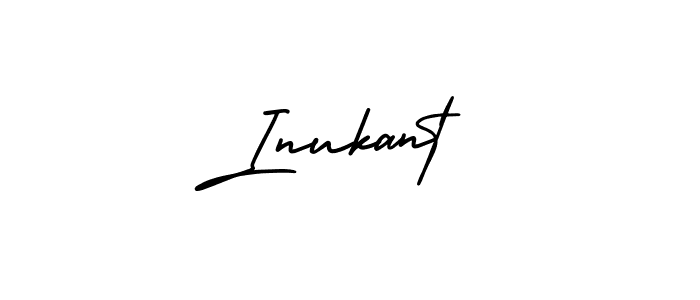 Make a beautiful signature design for name Inukant. With this signature (AmerikaSignatureDemo-Regular) style, you can create a handwritten signature for free. Inukant signature style 3 images and pictures png