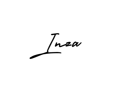 Similarly AmerikaSignatureDemo-Regular is the best handwritten signature design. Signature creator online .You can use it as an online autograph creator for name Inza. Inza signature style 3 images and pictures png