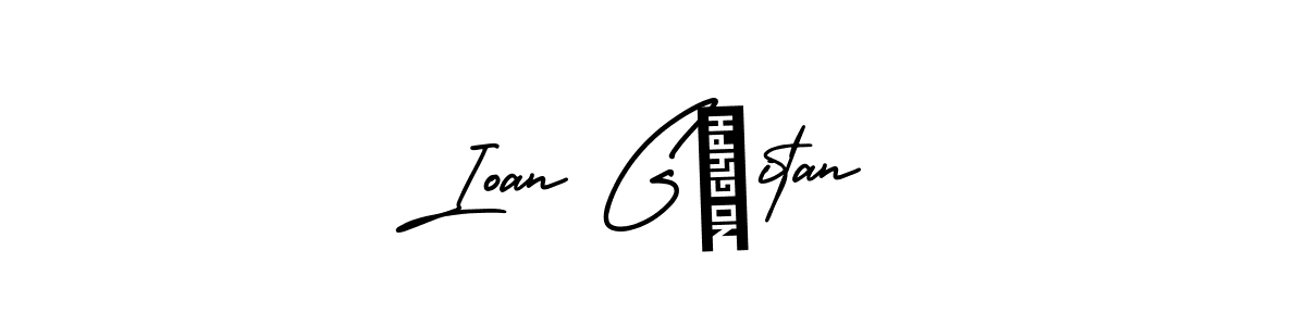 Design your own signature with our free online signature maker. With this signature software, you can create a handwritten (AmerikaSignatureDemo-Regular) signature for name Ioan GĂitan. Ioan GĂitan signature style 3 images and pictures png