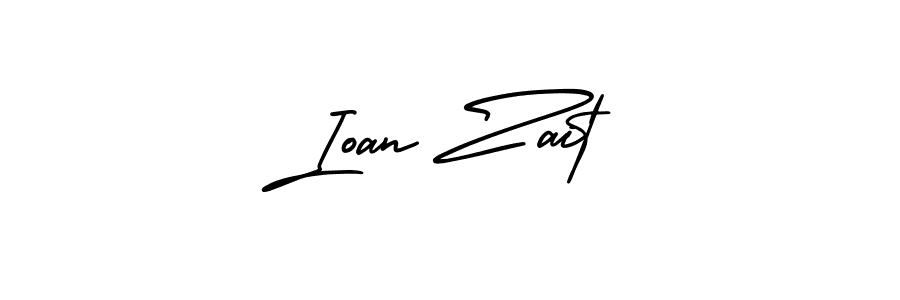 Make a beautiful signature design for name Ioan Zait. With this signature (AmerikaSignatureDemo-Regular) style, you can create a handwritten signature for free. Ioan Zait signature style 3 images and pictures png