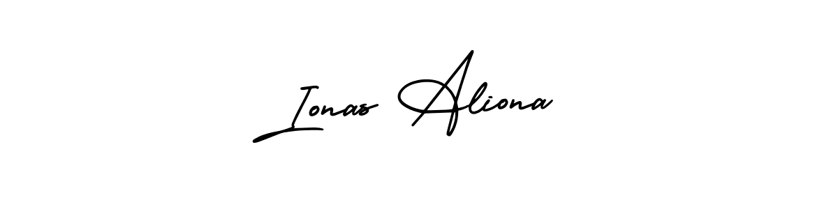 Best and Professional Signature Style for Ionas Aliona. AmerikaSignatureDemo-Regular Best Signature Style Collection. Ionas Aliona signature style 3 images and pictures png