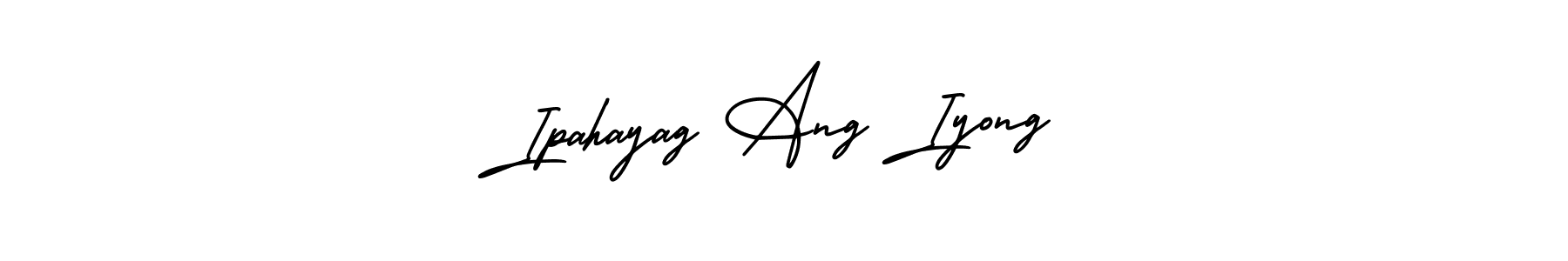 if you are searching for the best signature style for your name Ipahayag Ang Iyong. so please give up your signature search. here we have designed multiple signature styles  using AmerikaSignatureDemo-Regular. Ipahayag Ang Iyong signature style 3 images and pictures png